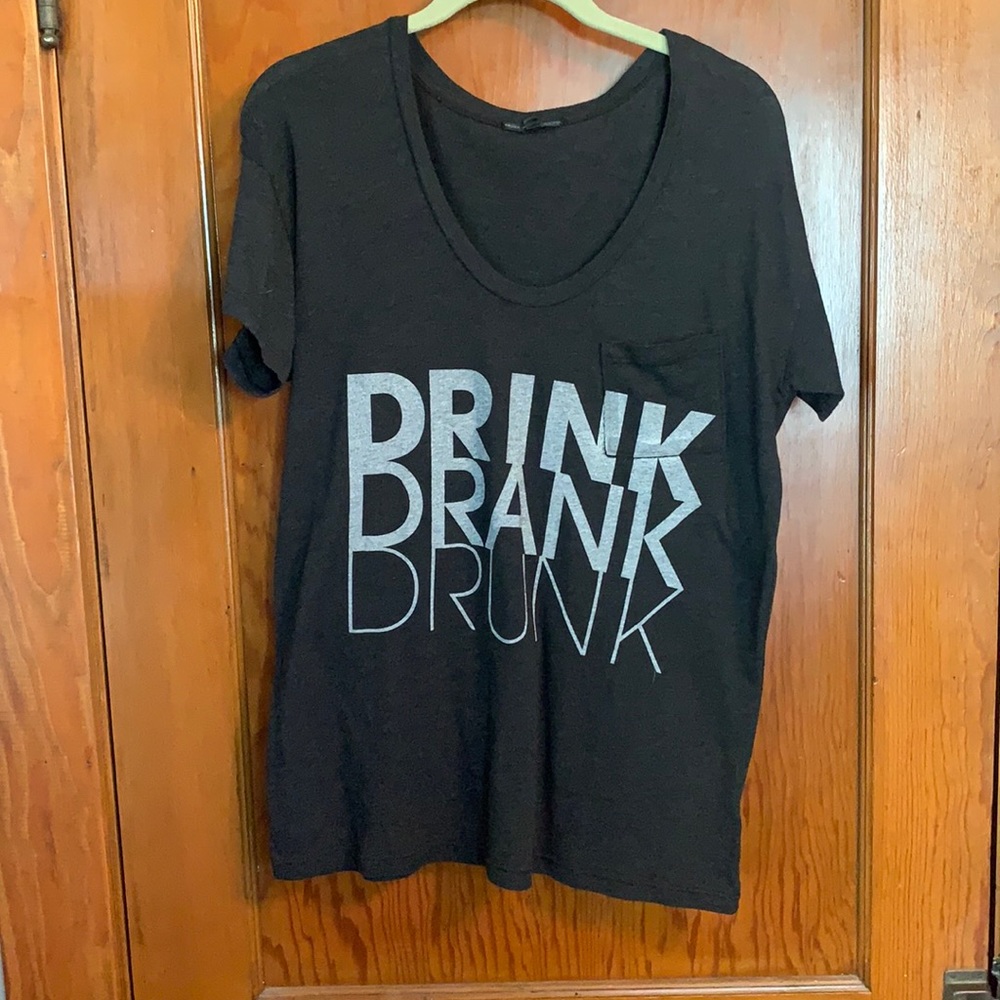 Urban Outfitters Drink Drank Drunk Tee